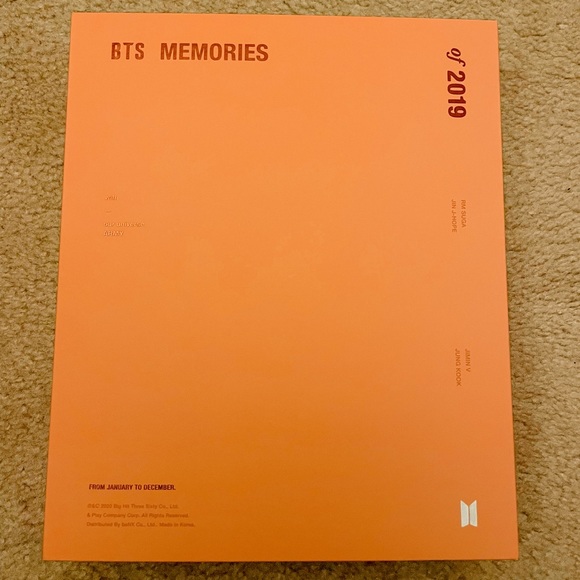 BTS MEMORIES 2019 BTS Memories 2019、2020、2021 Blu-ray